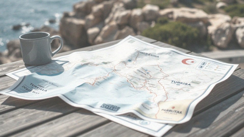 Jakie dane zawiera mapa samochodowa Riwiery Tureckiej?