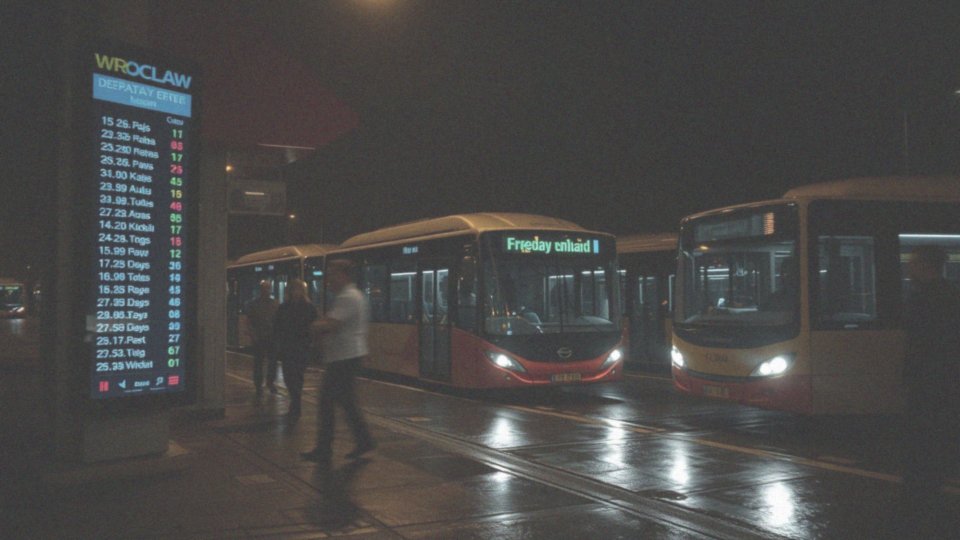 Czy Wrocław oferuje autobusy nocne do Ciechocinka?