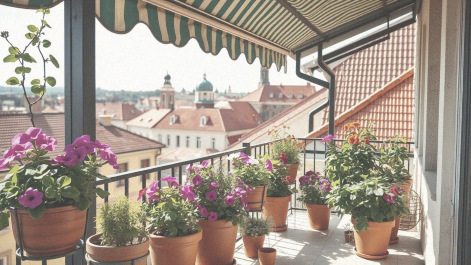 Jakie znaczenie ma umiejscowienie balkonu dla wzrostu kwiatów?