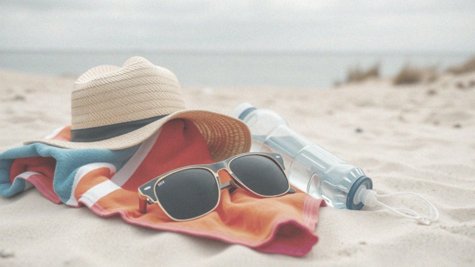 Co zabrać na plażę? Strój kąpielowy, nakrycie głowy i okulary przeciwsłoneczne