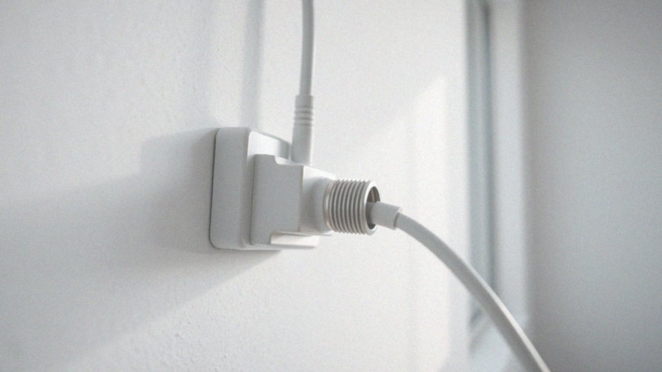 Jak mocować kabel antenowy do zasilacza?