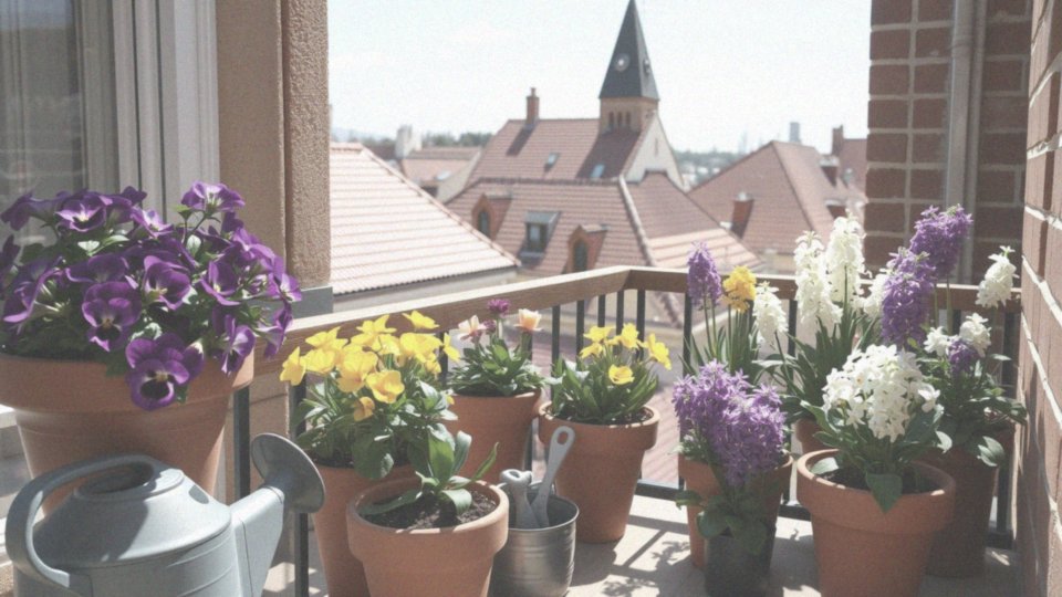 Jakie warunki są konieczne dla wiosennych kwiatów balkonowych?