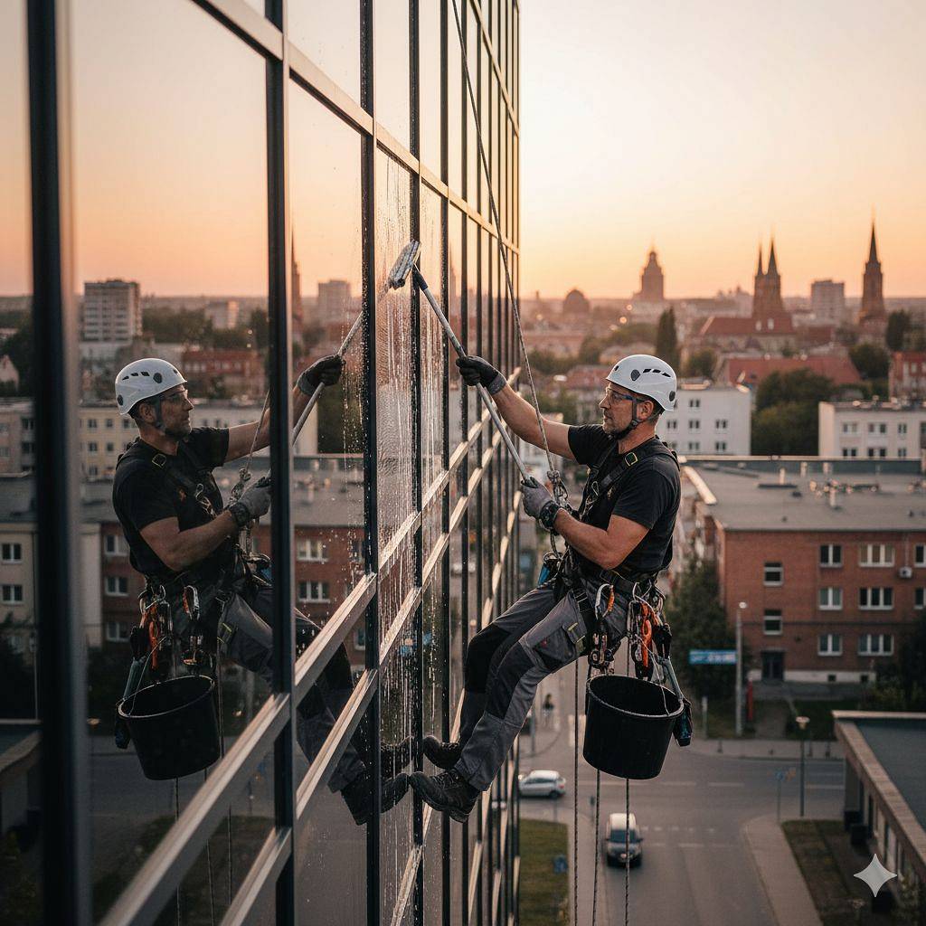 Wysoko, bezpiecznie, profesjonalnie. Kto dba o tarnowskie budynki z lotu ptaka?